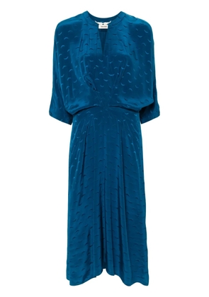Zadig&Voltaire Ritany silk midi dress - Blue