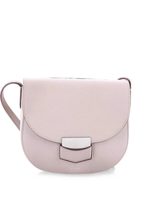 Celine Pre-Owned Trotteur Grainy Leather Small crossbody bag - Grey