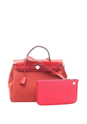 Hermès Pre-Owned 2020 Toile Herbag Zip 31 satchel - Red
