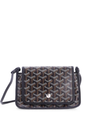 Goyard Pre-Owned Plumet Clutch Wallet Coated Canvas crossbody bag - Black