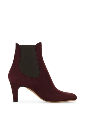 Ferragamo Mid heel Chelsea boots - Red
