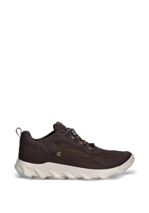 ECCO mesh-panelled toggle-fastening sneakers - Brown