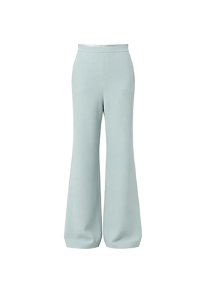 Valentino Garavani wide-leg silk trousers - Blue