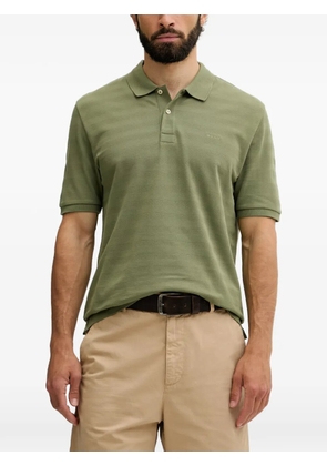 Gant striped short-sleeve polo shirt - Green