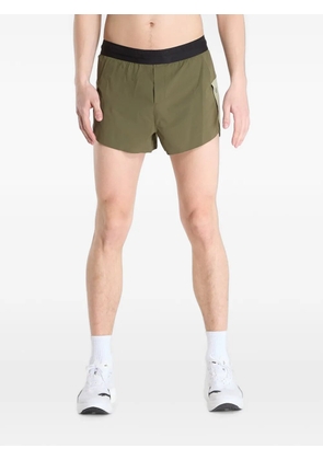Ciele logo-waistband running shorts - Green