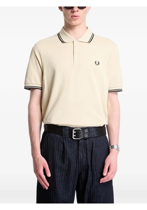 Fred Perry cotton polo shirt - Neutrals
