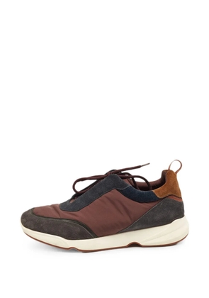 Loro Piana Pre-Owned Modular Walk paneled sneakers - Brown
