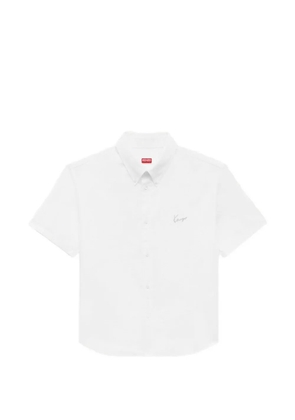 Kenzo short-sleeve button-down shirt - White