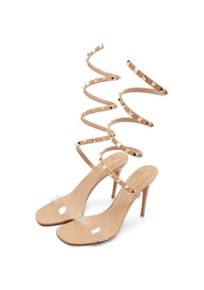 Valentino Garavani Pre-Owned Rockstud spiral sandals - White