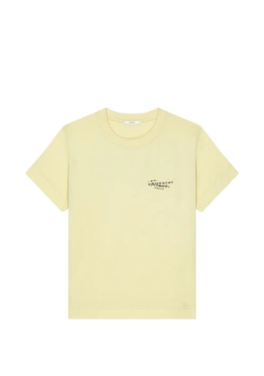 Givenchy logo-print T-shirt - Yellow