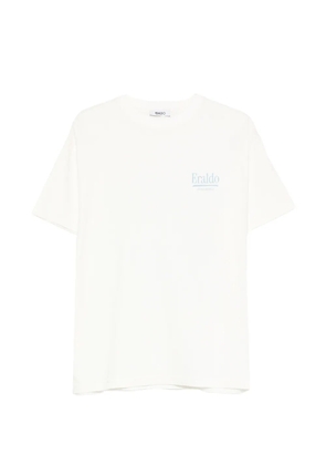 ERALDO cotton logo-print T-shirt - White