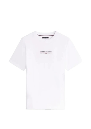 Tommy Hilfiger logo-print crew-neck T-shirt - White