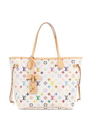 Louis Vuitton Pre-Owned x Takashi Murakami MM Neverfull multicolour tote bag - White