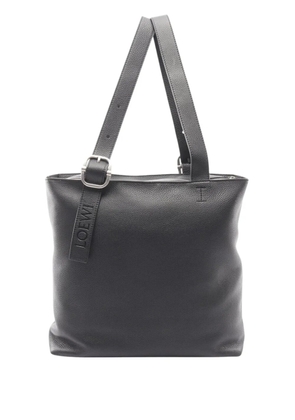 Loewe Pre-Owned 2010-2026 Leather Loop Zip tote bag - Black