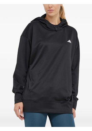 adidas Aeroready Game and Go logo hoodie - Black