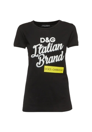 Dolce & Gabbana Pre-Owned logo-print T-shirt - Black
