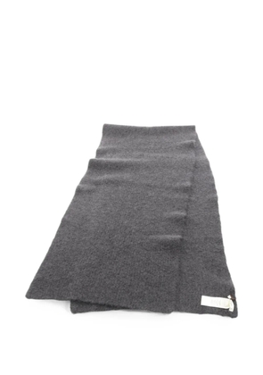 The Row Pre-Owned 2020s cashmere alpaca scarf - Grey