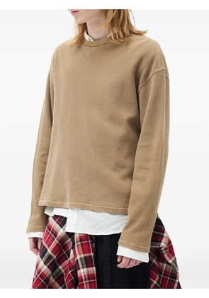 Ann Demeulemeester Emil long-sleeve T-shirt - Neutrals