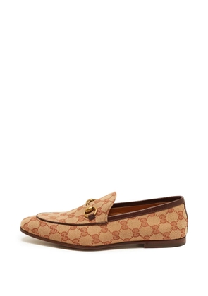 Gucci Pre-Owned Jordaan Horsebit loafers - Neutrals