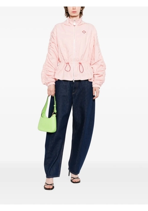 Casablanca ruched drawstring jacket - Pink