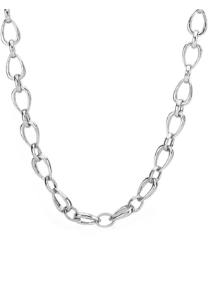 AUREE JEWELLERY Egerton raindrop link necklace - Silver