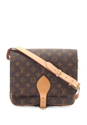 Louis Vuitton Pre-Owned 1997 GM Cartesier monogram-pattern shoulder bag - Brown