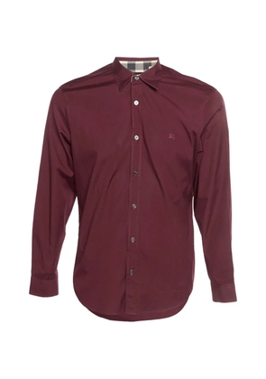 Burberry Pre-Owned long-sleeve shirt - Red