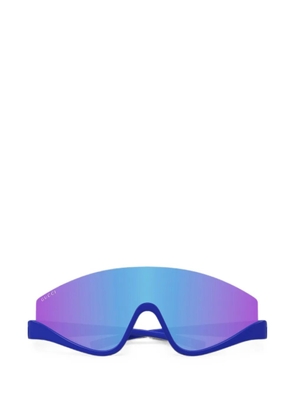 Gucci Eyewear geometric-frame sunglasses - Blue