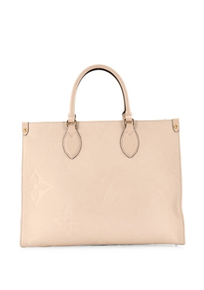 Louis Vuitton Pre-Owned OnTheGo Monogram Empreinte Giant MM tote bag - Neutrals