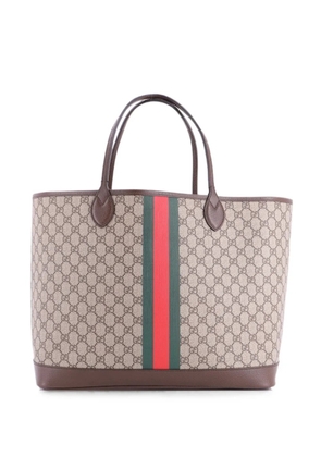 Gucci Pre-Owned Ophidia Open Shopping GG Coated Canvas Large tote bag - Brown