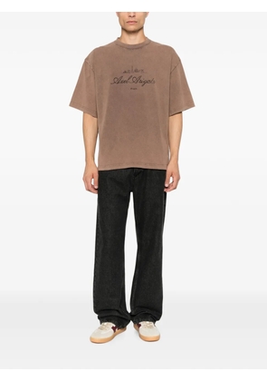 Axel Arigato Paris Washed Sky cotton T-shirt - Brown