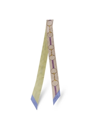 Gucci Horsebit GG Supreme scarf - Neutrals