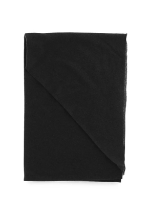 Faliero Sarti triangular cashmere scarf - Black