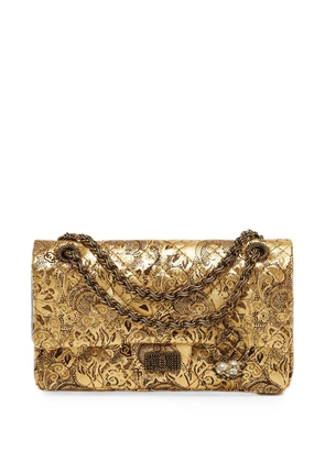 CHANEL Pre-Owned 2008-2009 Reissue 2.55 quilted shoulder bag - Gold