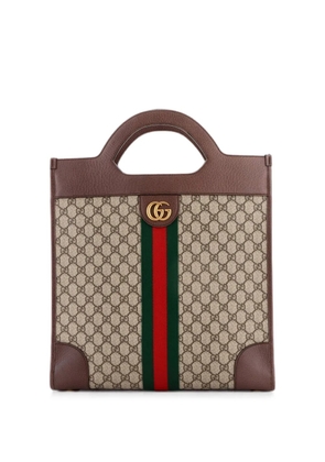 Gucci Pre-Owned Ophidia Cut Out Handle GG Coated Canvas Medium tote bag - Brown