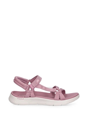 Skechers Go Walk Flex touch-strap sandals - Pink