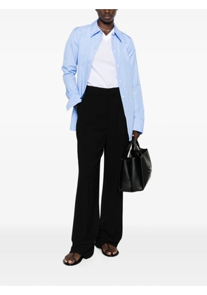 TOTEME wide-ribbed V-neck T-shirt - White