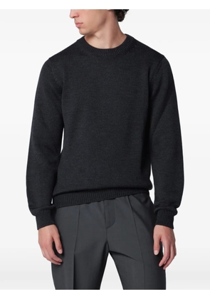 Roberto Collina crew-neck wool sweater - Grey