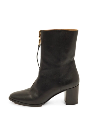 Christian Dior Pre-Owned Effrontee leather ankle boots - Black