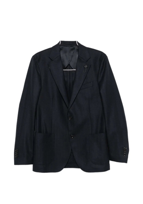 Lardini pinstripe single-breasted suit - Blue