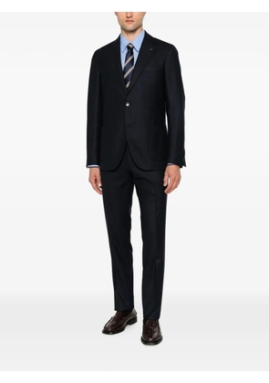 Lardini pinstripe single-breasted suit - Blue