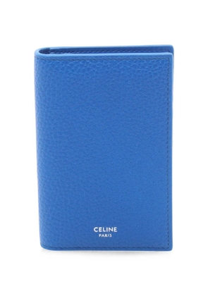 Celine Pre-Owned leather card holder - Blue