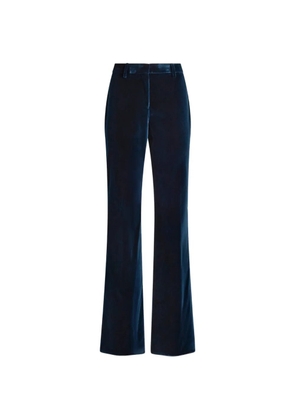 ETRO cotton velvet trousers - Blue