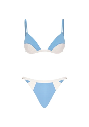 Noire Swimwear Nyra Alice triangle bikini - Blue