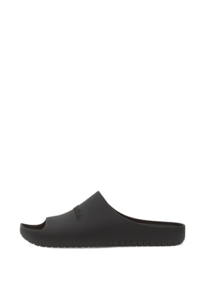 Calvin Klein logo-embossed slides - Black