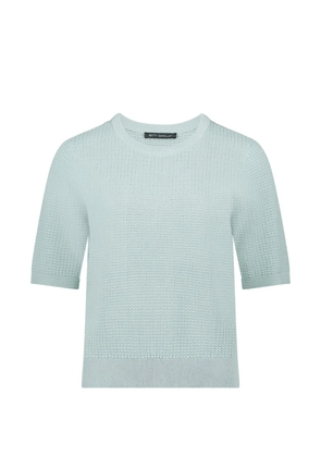 Betty Barclay waffle-knit short-sleeve top - Green