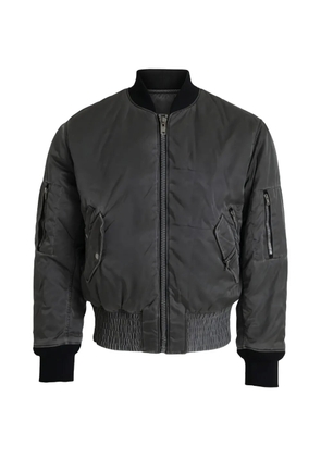 MM6 Maison Margiela zip-pockets bomber jacket - Grey