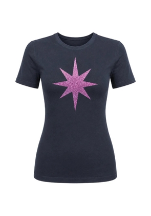Madison.Maison x On/Off Essentials star-print T-shirt - Blue