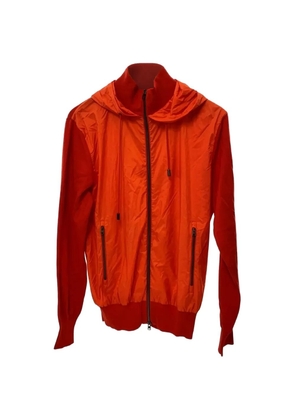 Herno hooded zip-up hoodie - Red
