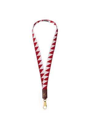 Versace ribbon keychain - Red